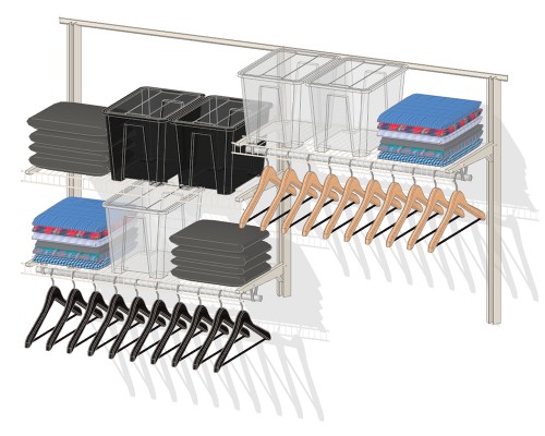 Вешало для хранения одежды